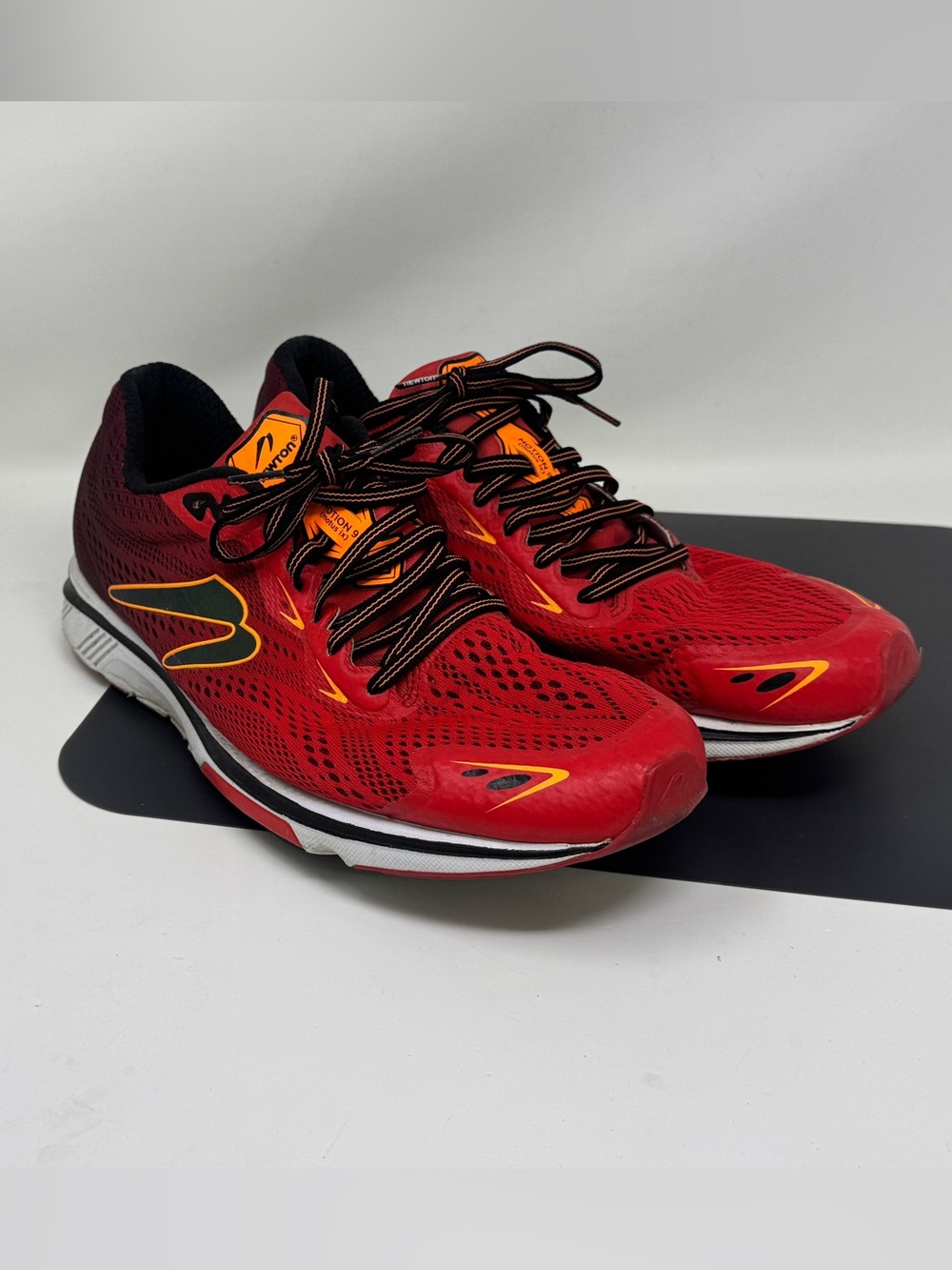 Newton Motion 9 Men’s Running Shoe Red Black - Size 12.5